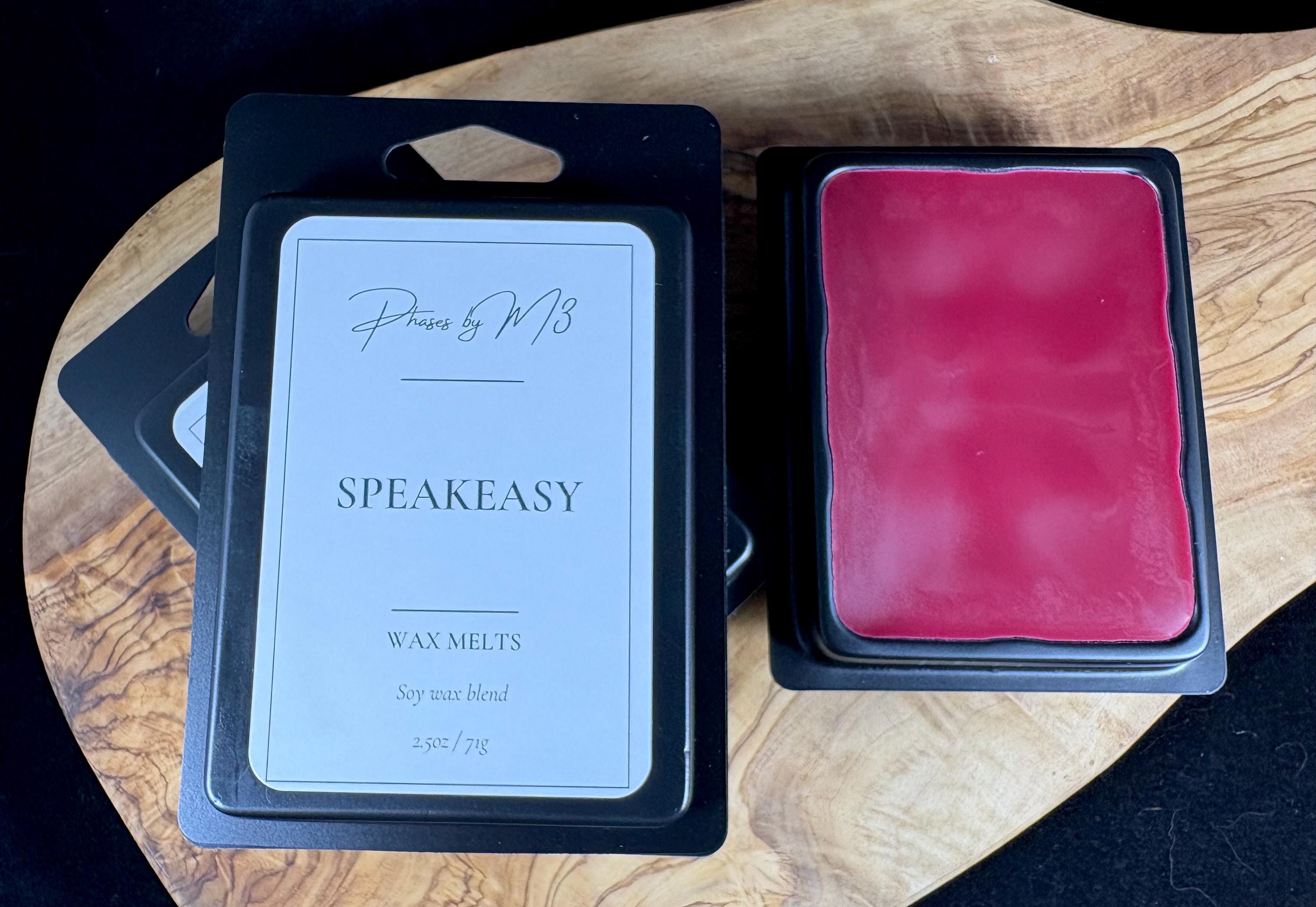 Speakeasy – Leather & Juniper Scented | Amber Glass Candle | Gin Lounge Candle | Masculine Candle | 7oz and 12oz candles
