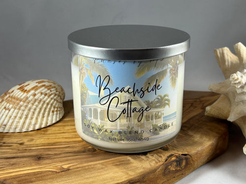 Beachside Cottage candle and wax melts