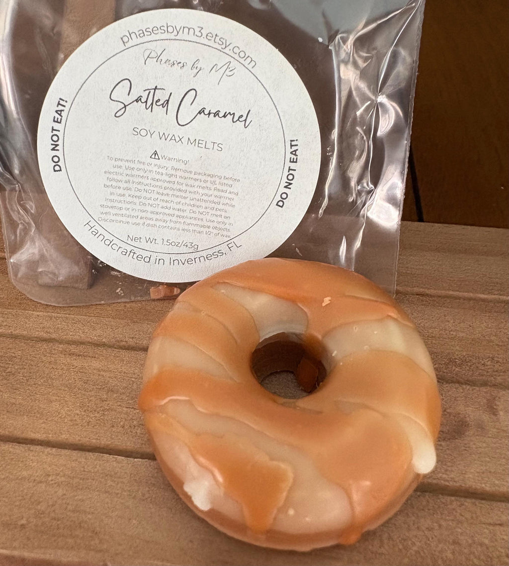 Donut Wax Melts | 6 or 9 Pack | Highly Scented Dessert-Inspired Wax Melts for Warmers | Sweet Bakery Wax Tarts