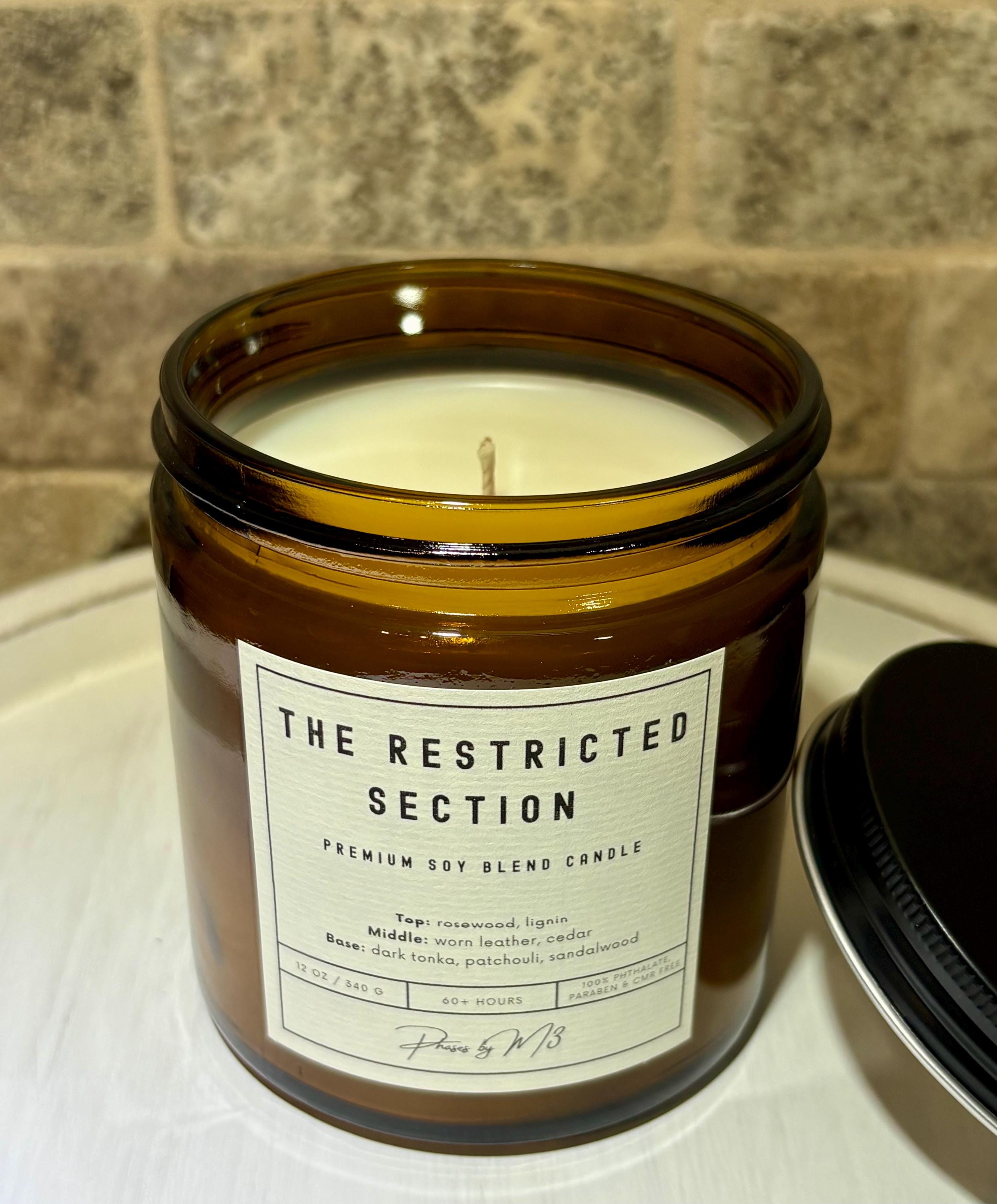 The Restricted Section Candle and Wax Melts