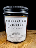 Mahogany and Teakwood Candles and Wax Melts