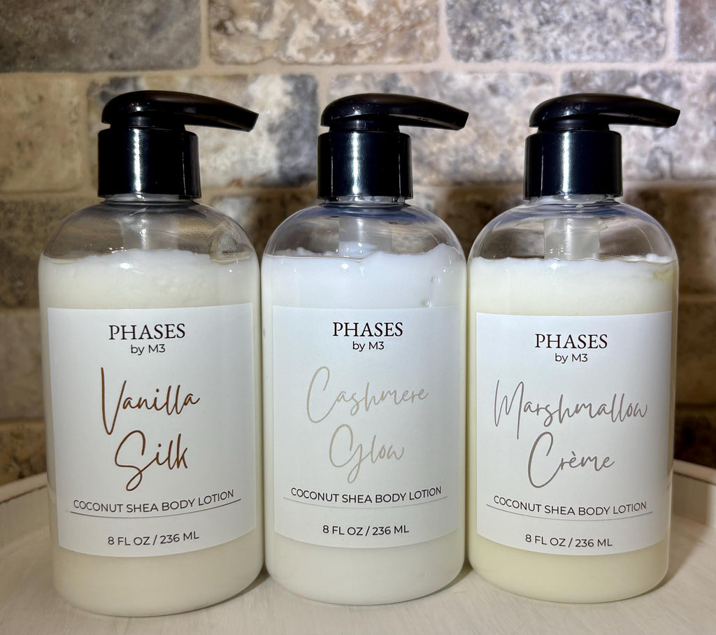 Luxury Coconut Shea Body Lotion – 8oz Moisturizer