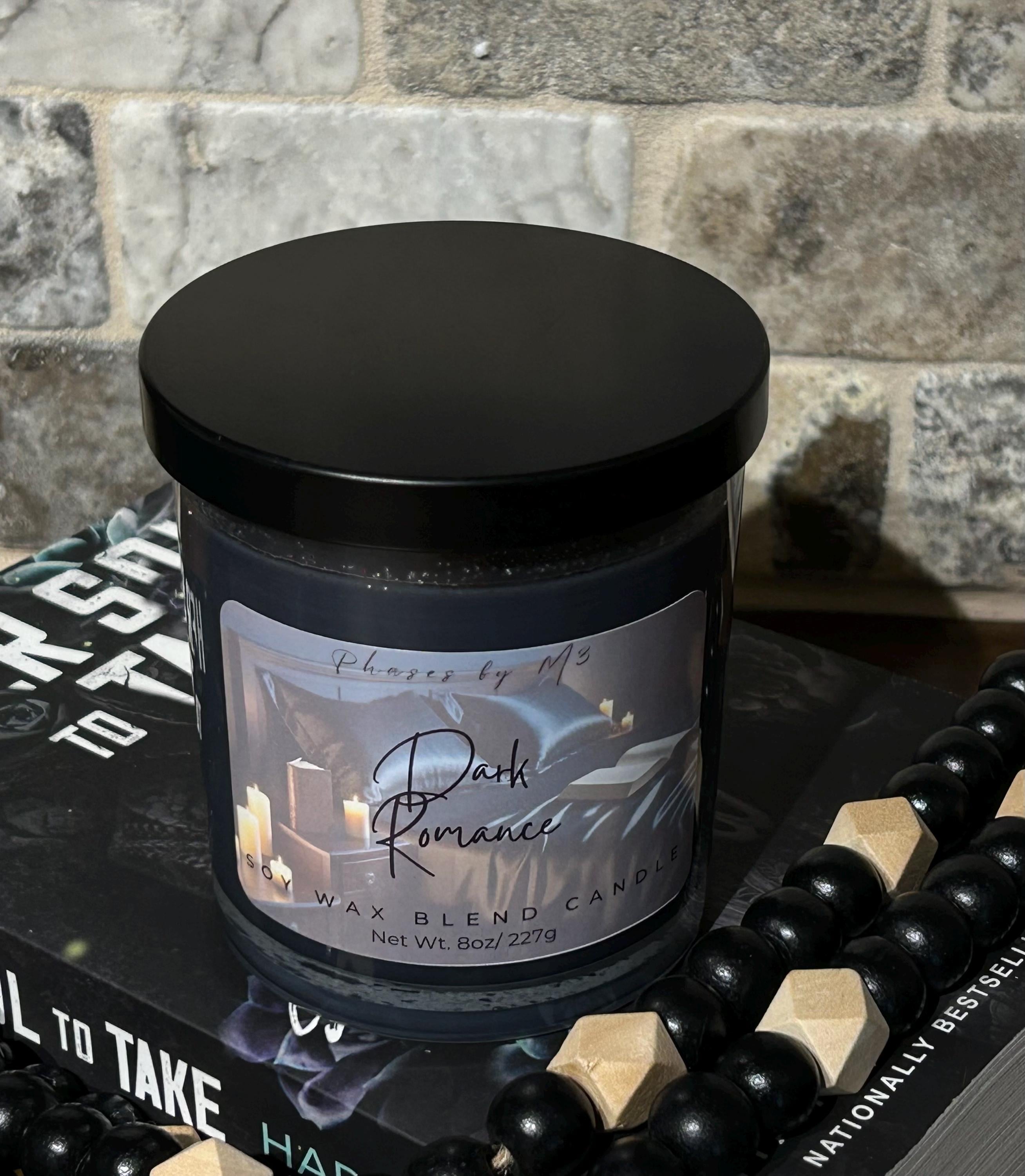 Dark Romance Candle and Wax Melts | Coffee, Leather & Cashmere | Book Candle for Spicy Reads