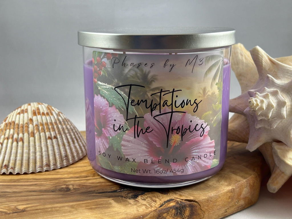 Temptations in the Tropics Candles and Wax Melts