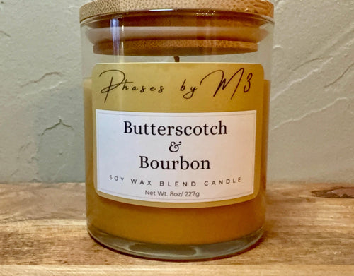 Butterscotch and Bourbon Candle
