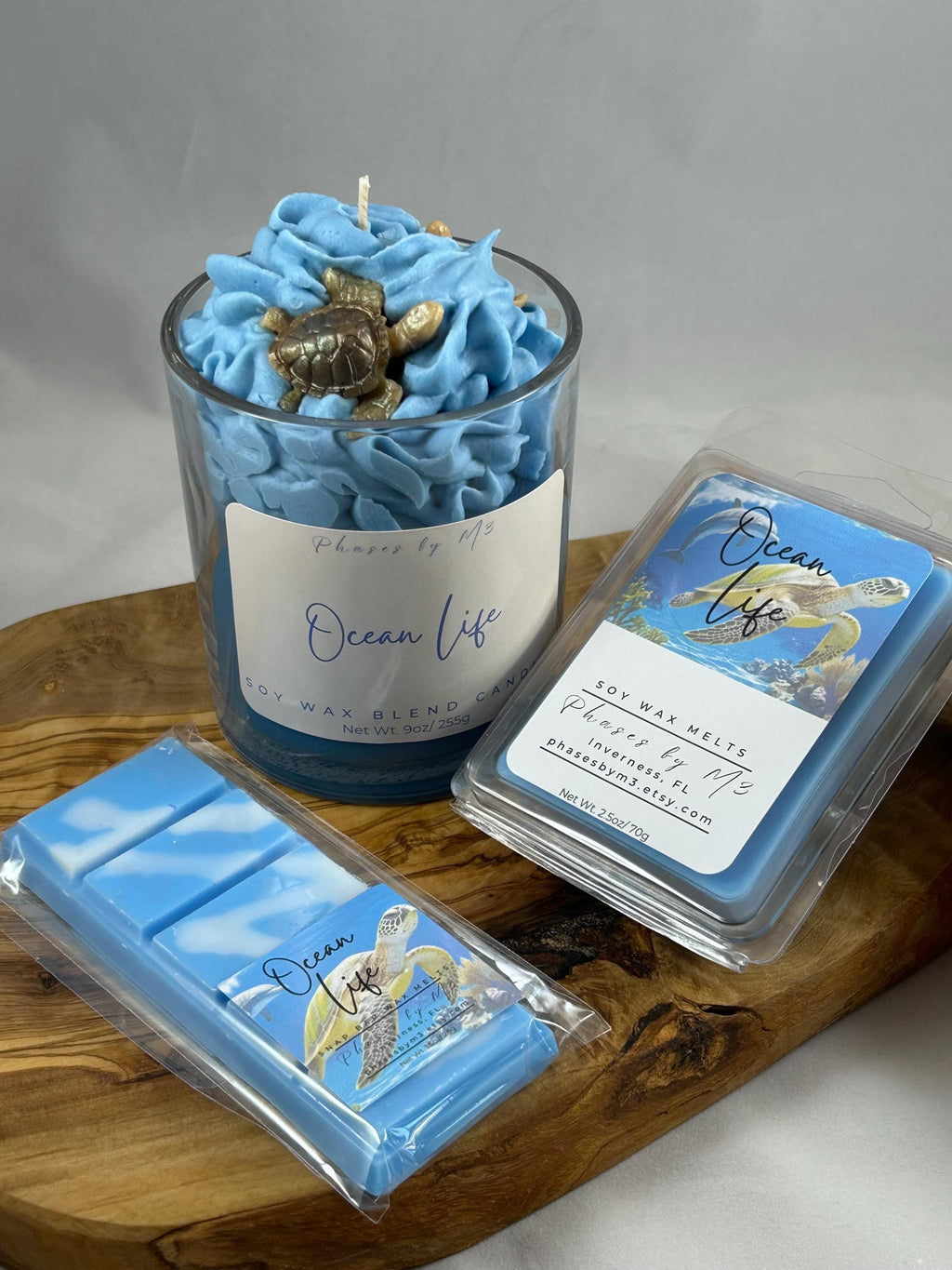 Ocean Life Specialty Candle and Wax Melts
