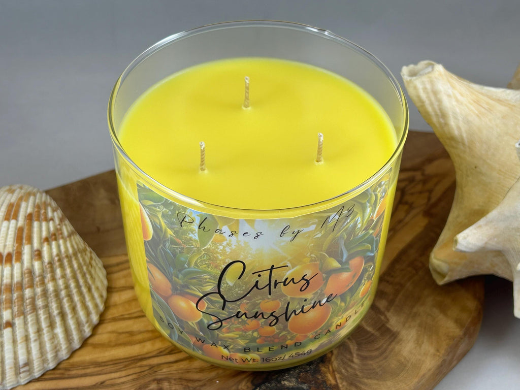 Citrus Sunshine Candles and Wax Melts