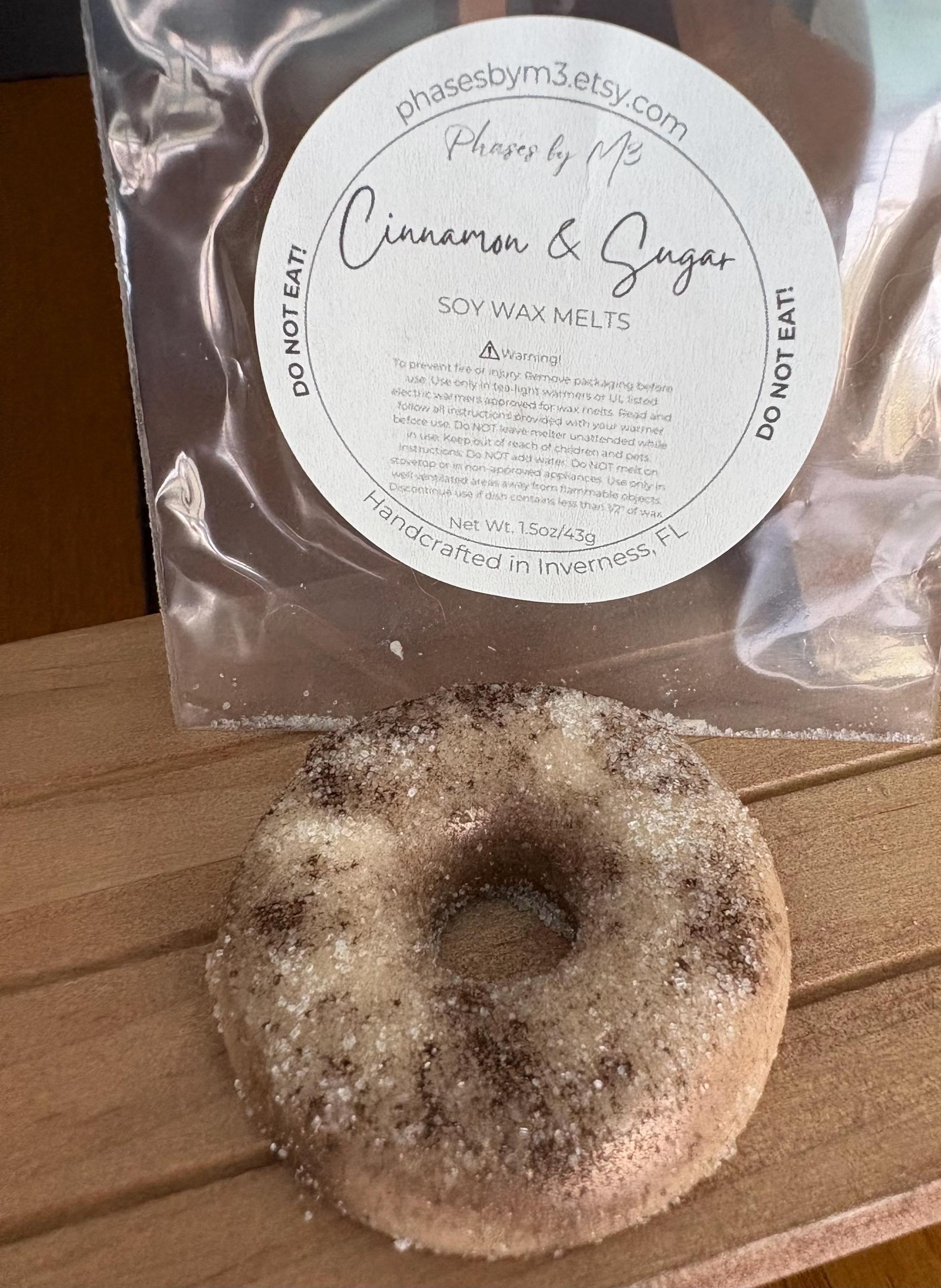 Donut Wax Melts | 6 or 9 Pack | Highly Scented Dessert-Inspired Wax Melts for Warmers | Sweet Bakery Wax Tarts