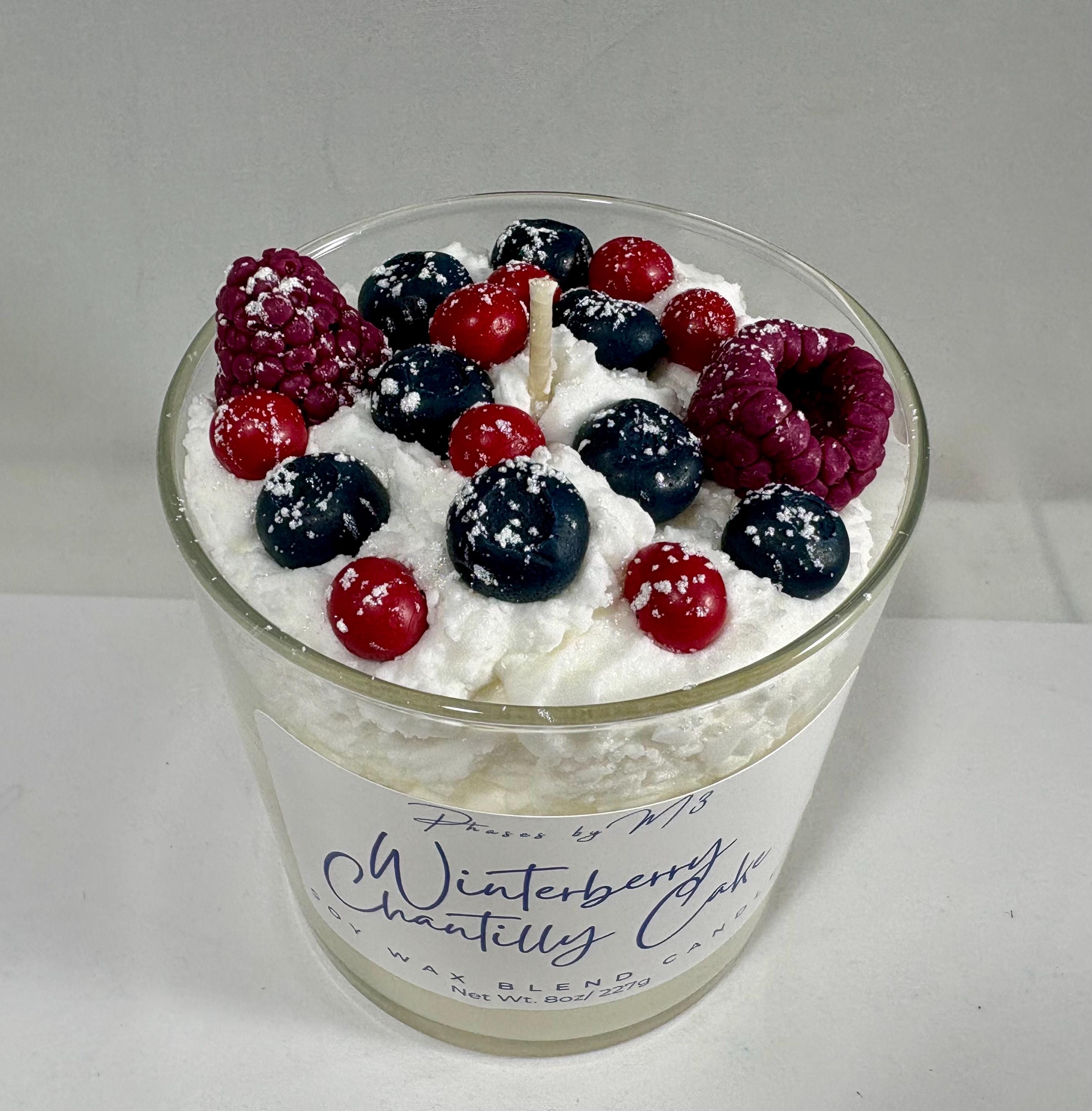 Dessert Collection soy wax candles Salted Caramel Pretzel/Hot Fudge Brownie/Hot Baked Apple Pie/ Winterberry Chantilly Cake and more!