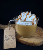 Fall Beverage Candle Collection | Spiced Pumpkin Latte, Caramel Apple Latte & Hot Cocoa Candles | Cozy Autumn Scents