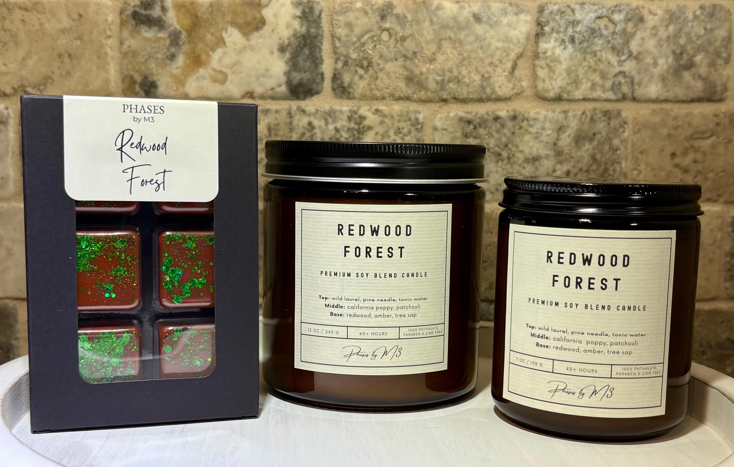 Redwood Forest Candle and Wax Melts