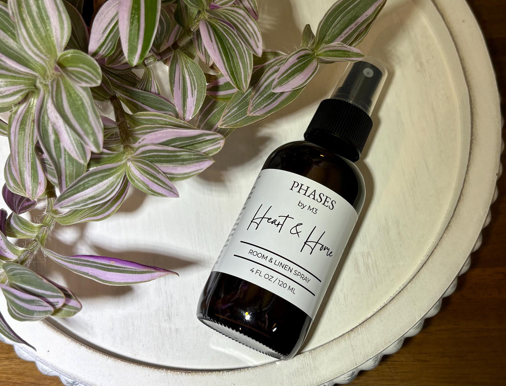 Room and Linen Spray – 4oz Amber Glass – Multiple Scents Available