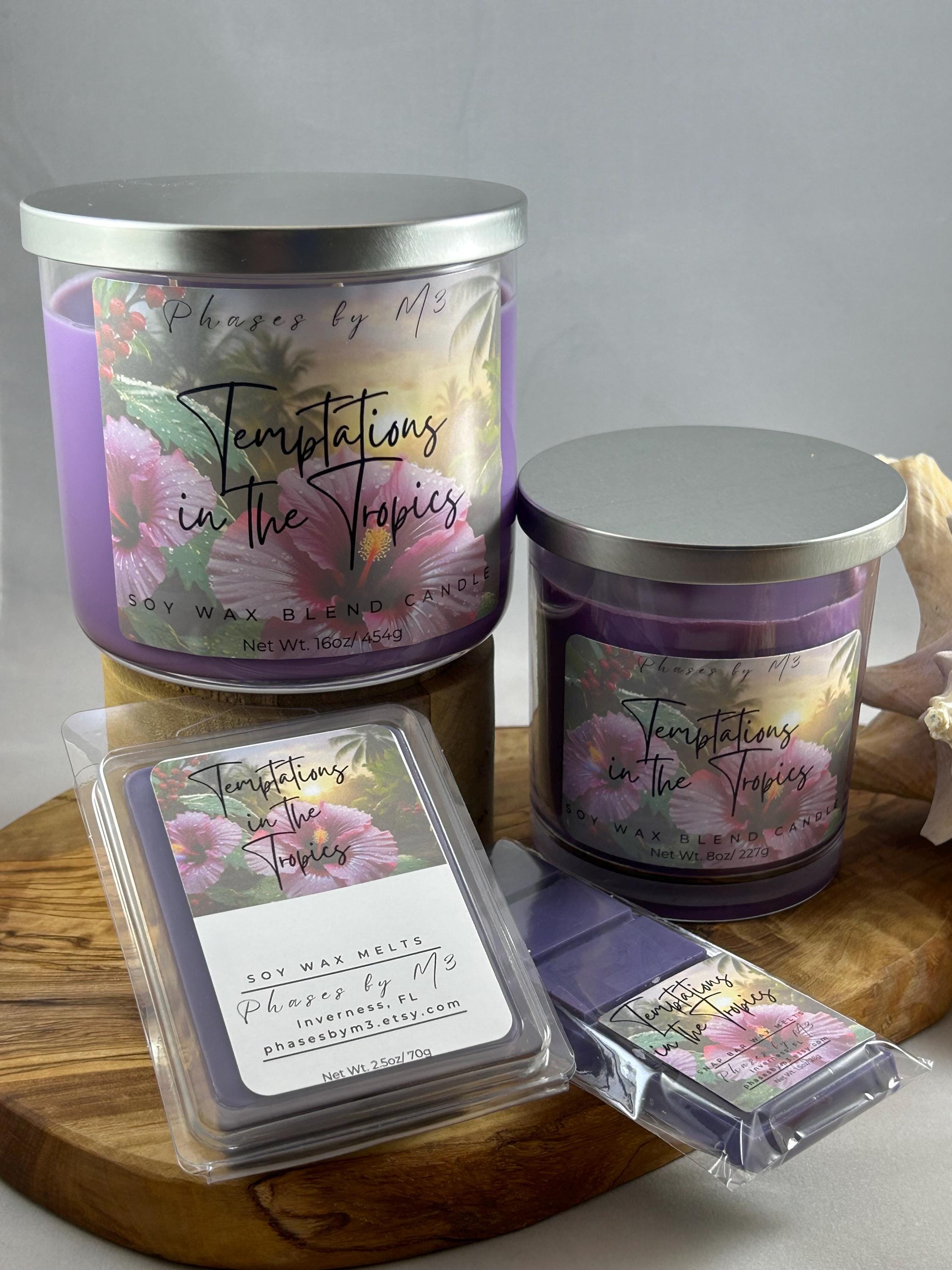 Temptations in the Tropics Candles and Wax Melts