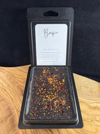 Bonfire Candle & Wax Melts | Smoky Firewood, Clove and Amber Scent | Cozy Campfire Soy Wax Blend for Fall and Winter