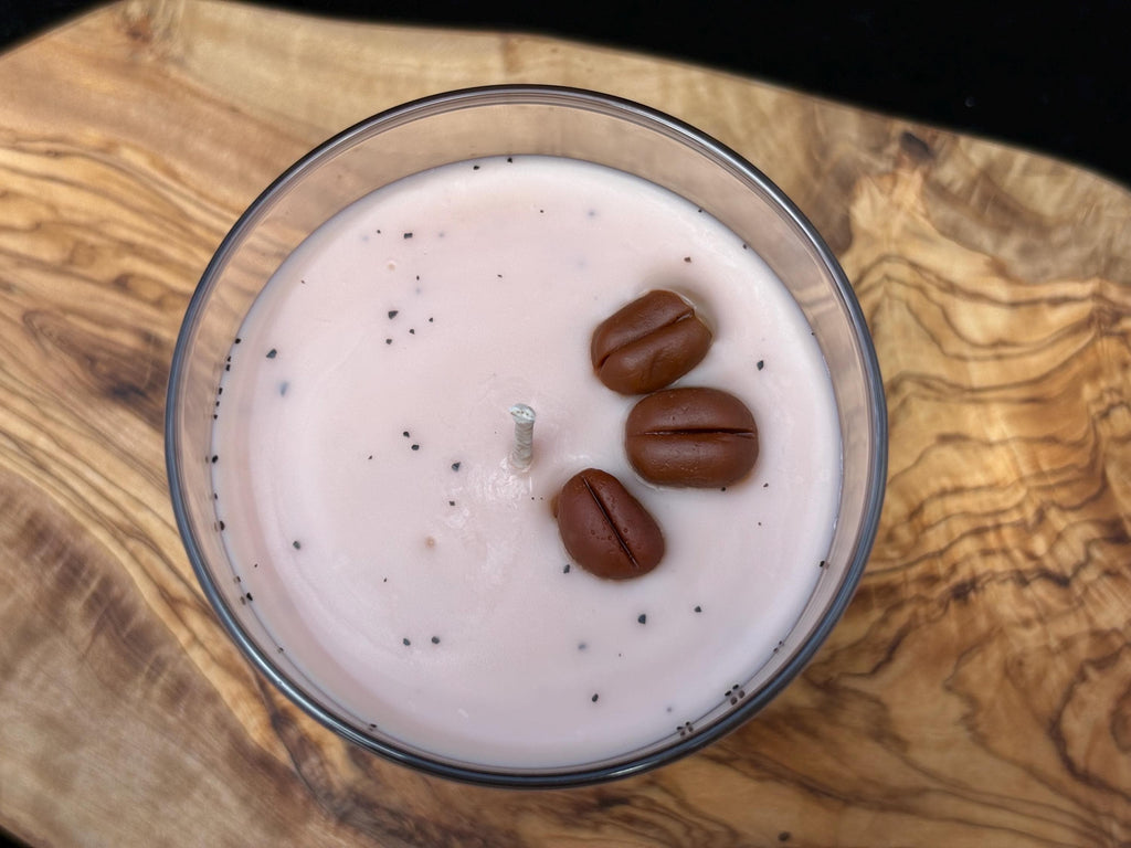 Espresso Martini scented candle | Rich Coffee, Almond & Vanilla Blend | Cozy Cocktail Vibe