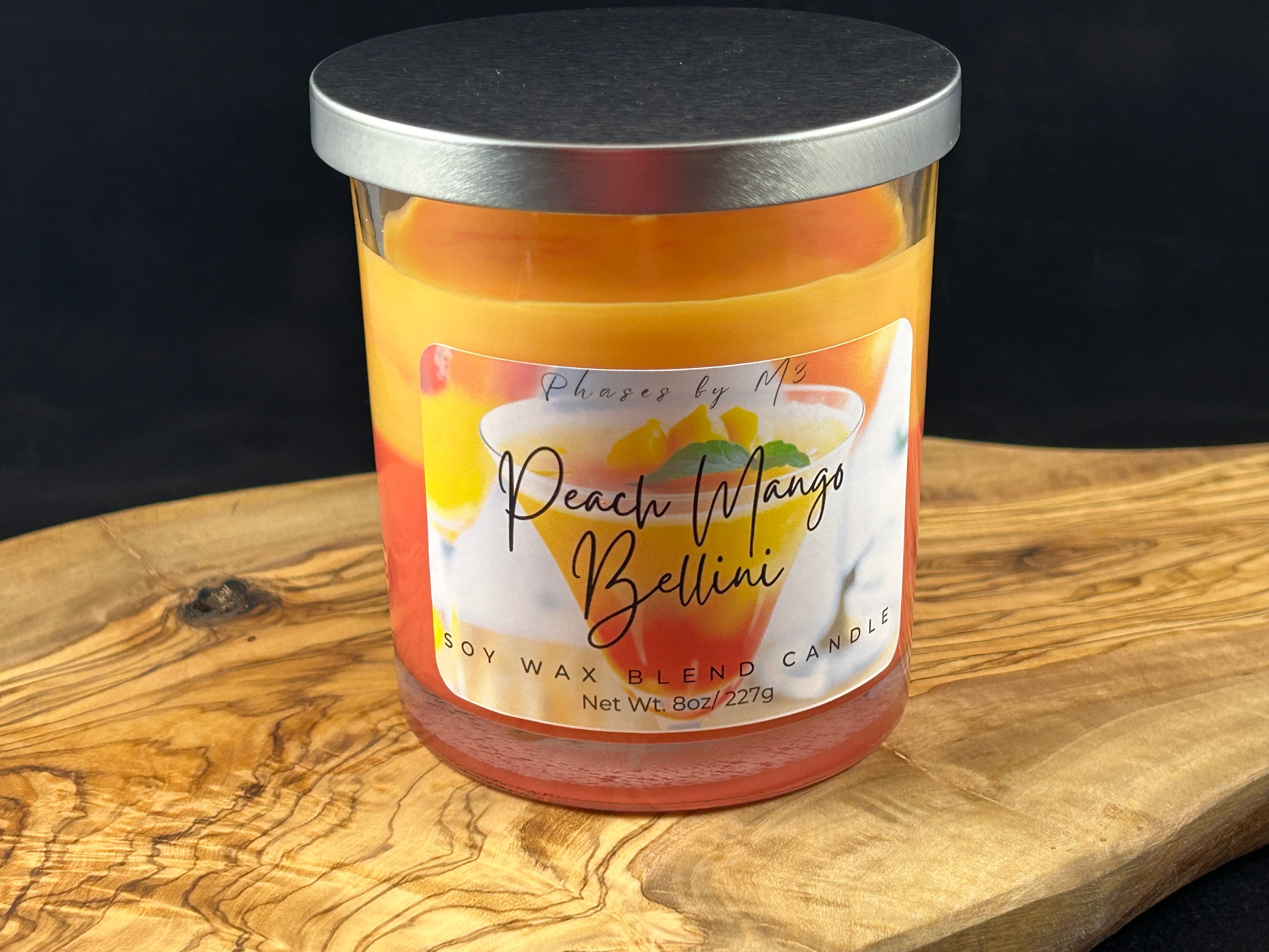 Summer Cocktail Collection Candles and Wax Melts : Peach Mango Bellini, Strawberry Daiquiri, Mai Tai, Margarita, Blue Hawaiian