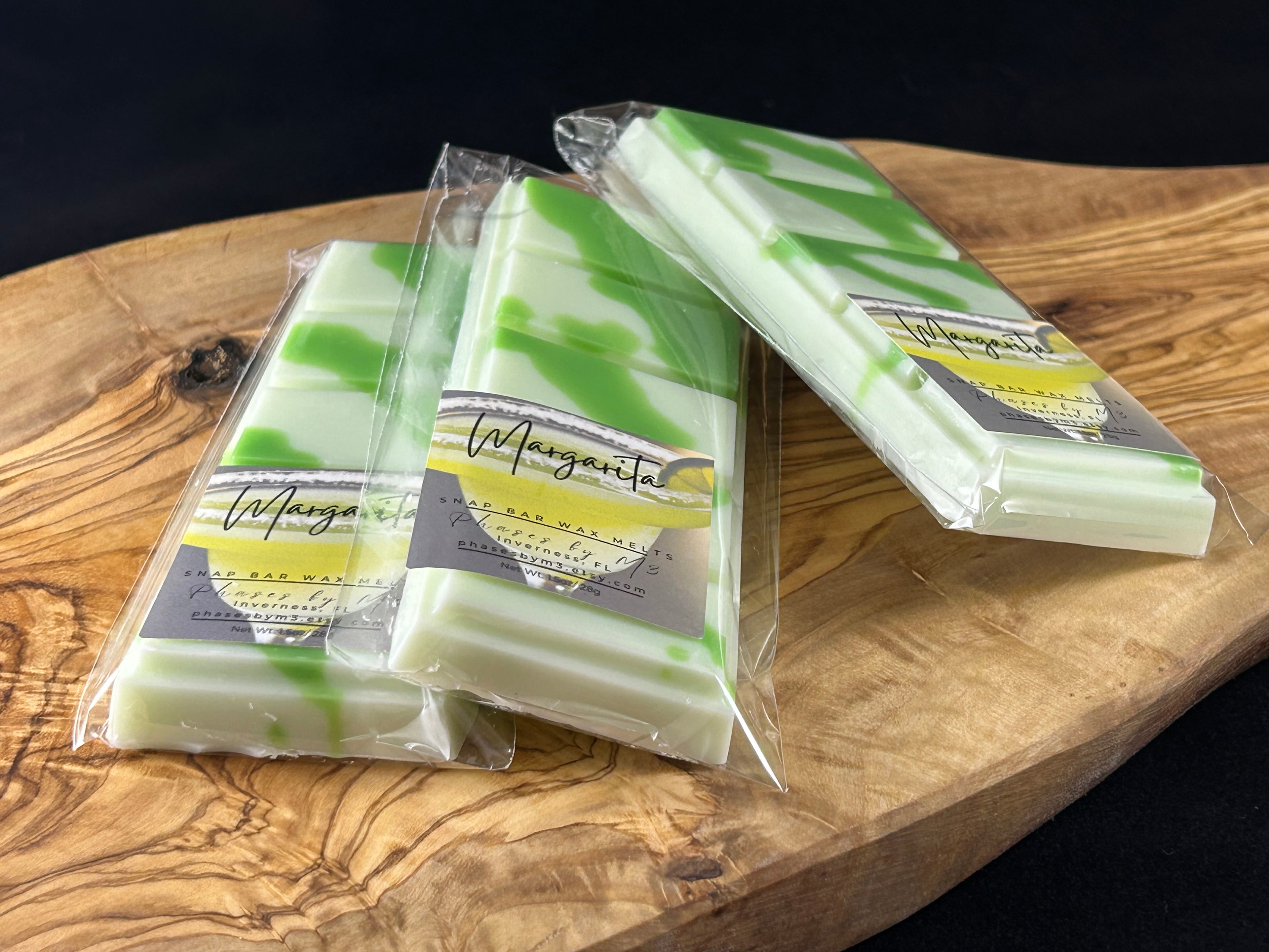 Summer Cocktail Collection Candles and Wax Melts : Peach Mango Bellini, Strawberry Daiquiri, Mai Tai, Margarita, Blue Hawaiian