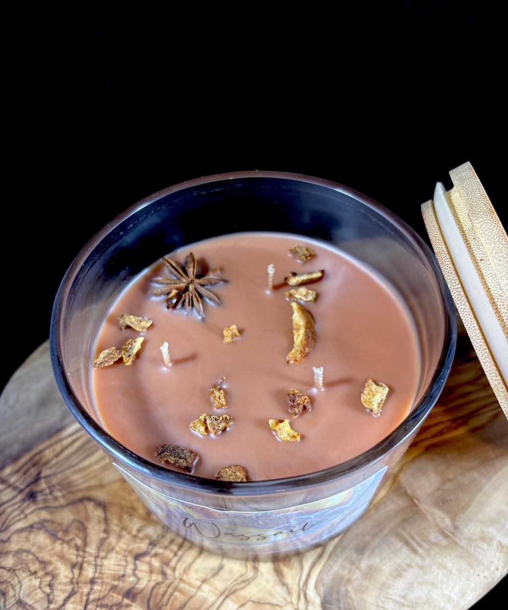 Wassail Candle | Mulled Wine Scented Candle | Orange & Cranberry | Christmas Candle | Festive Soy Candle