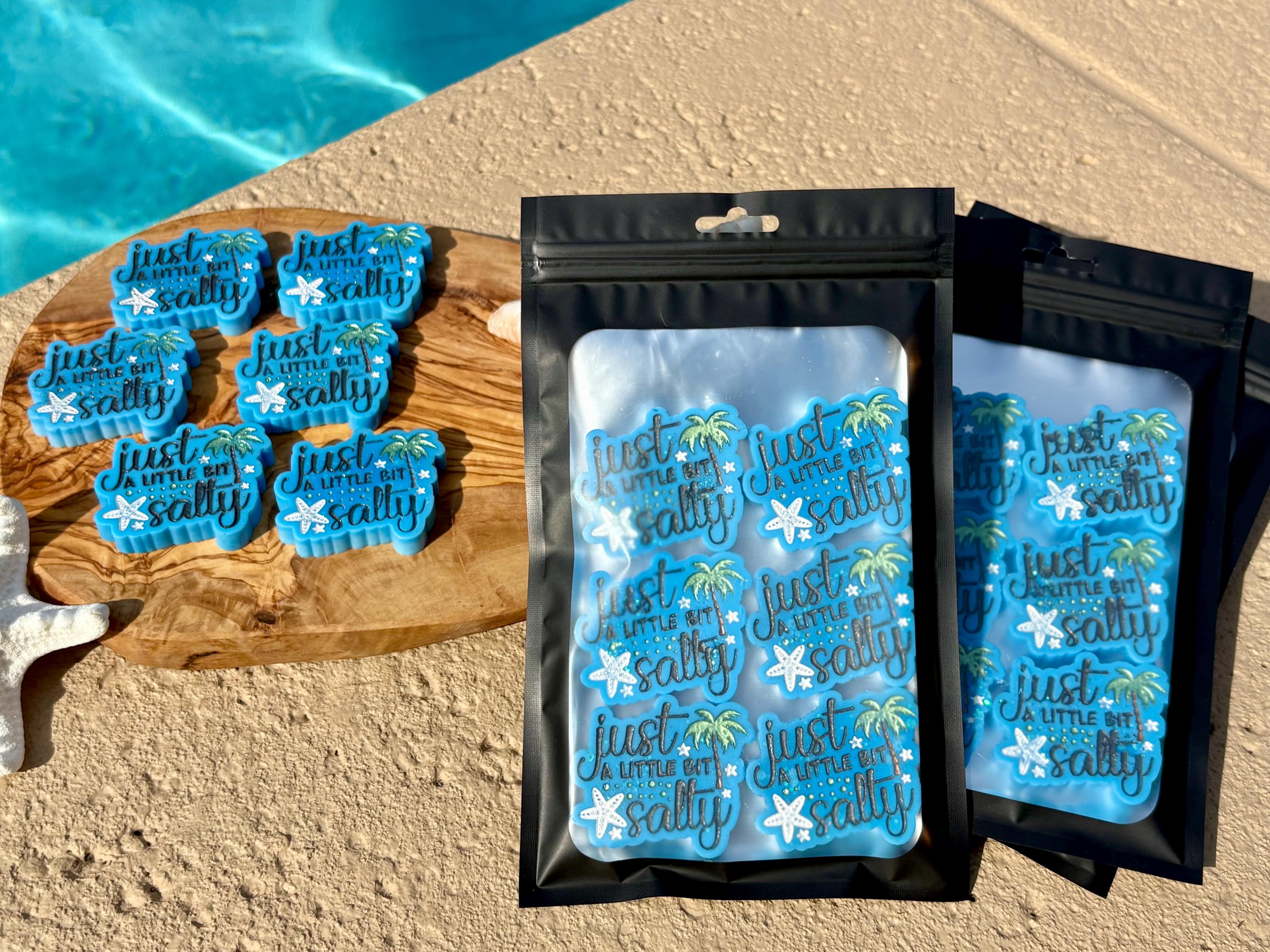 Just a Little Bit Salty Wax Melts | 6 Tropical Melts