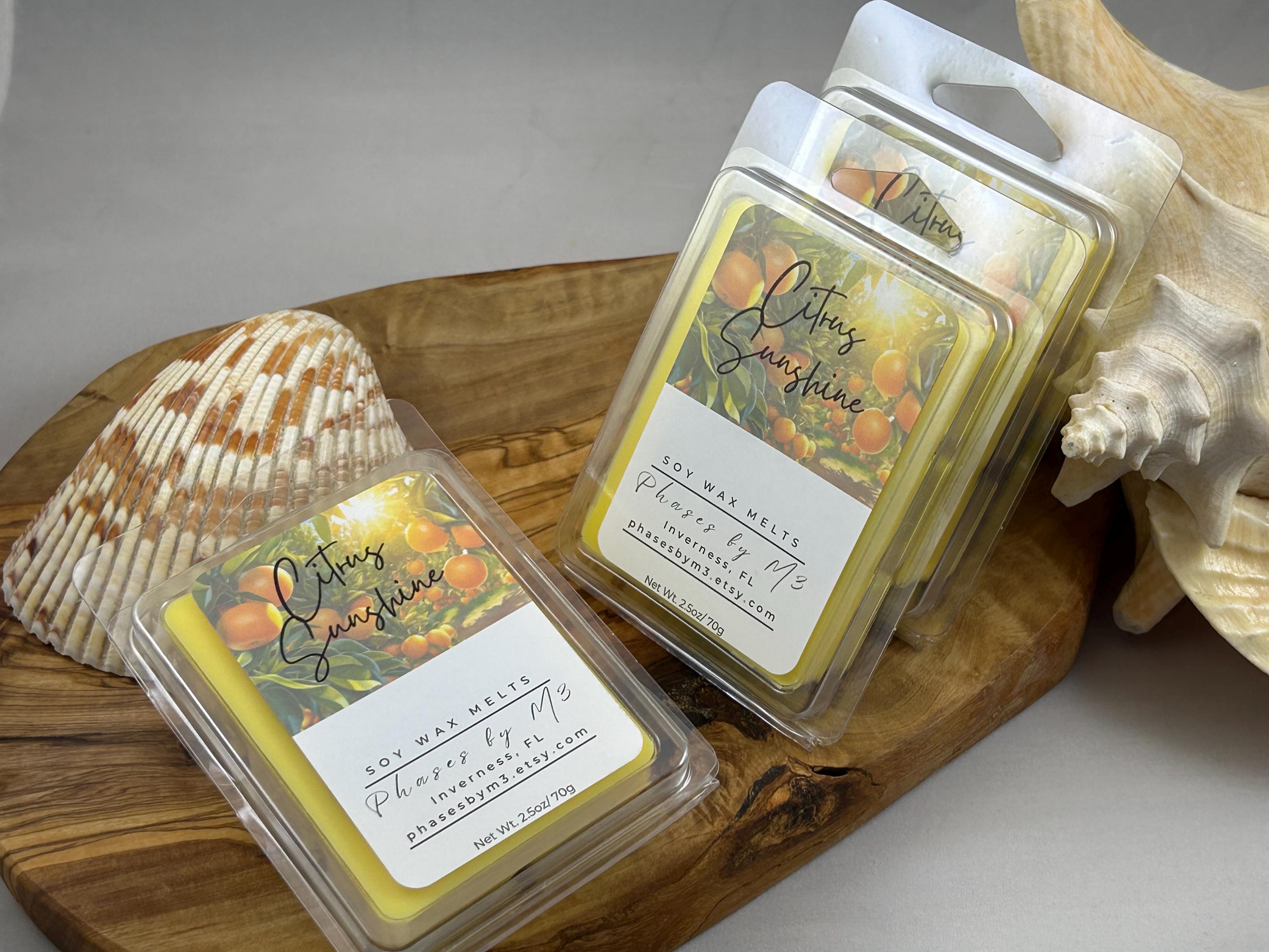 Citrus Sunshine Candles and Wax Melts