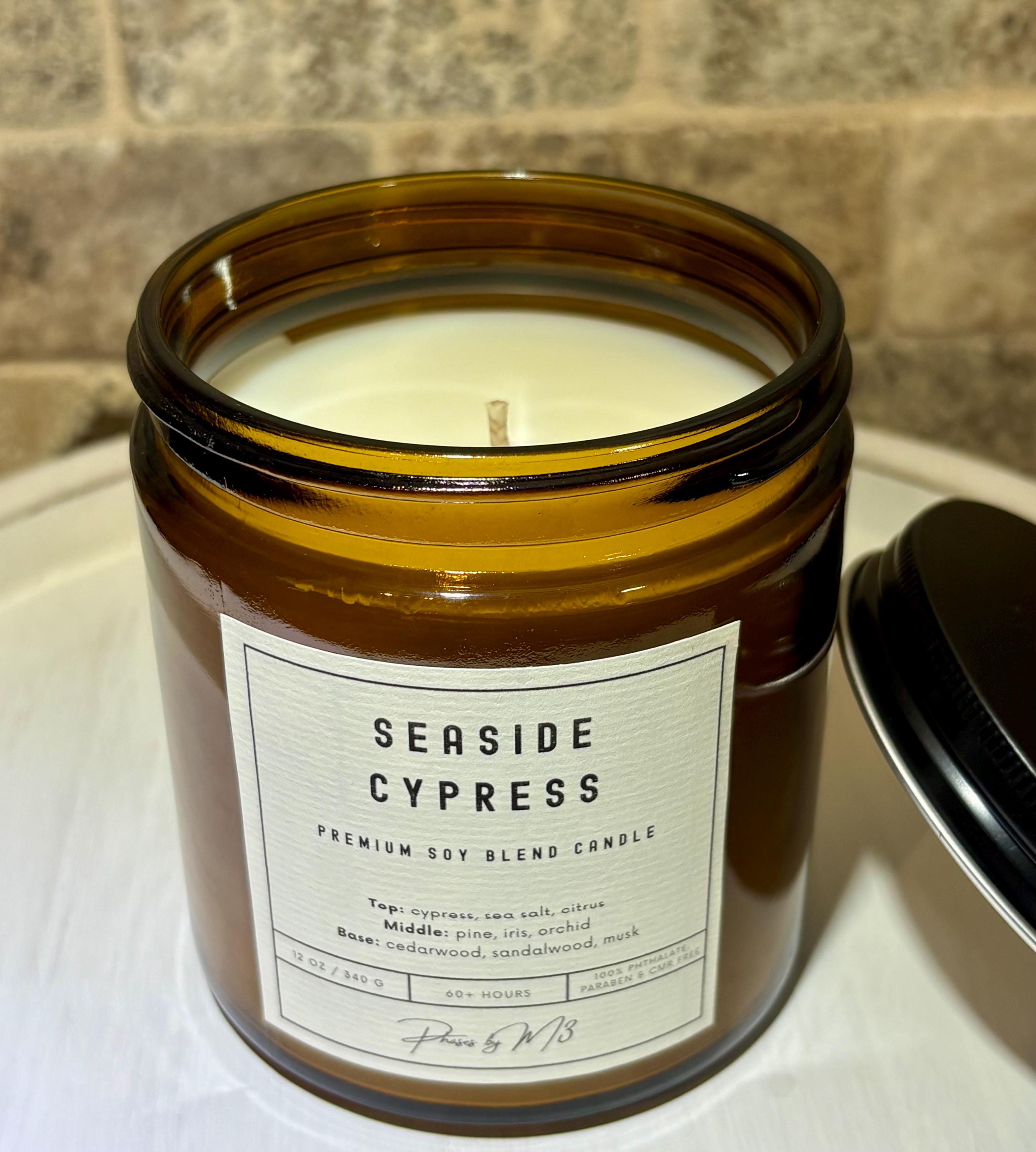 Seaside Cypress Candle and Wax Melts
