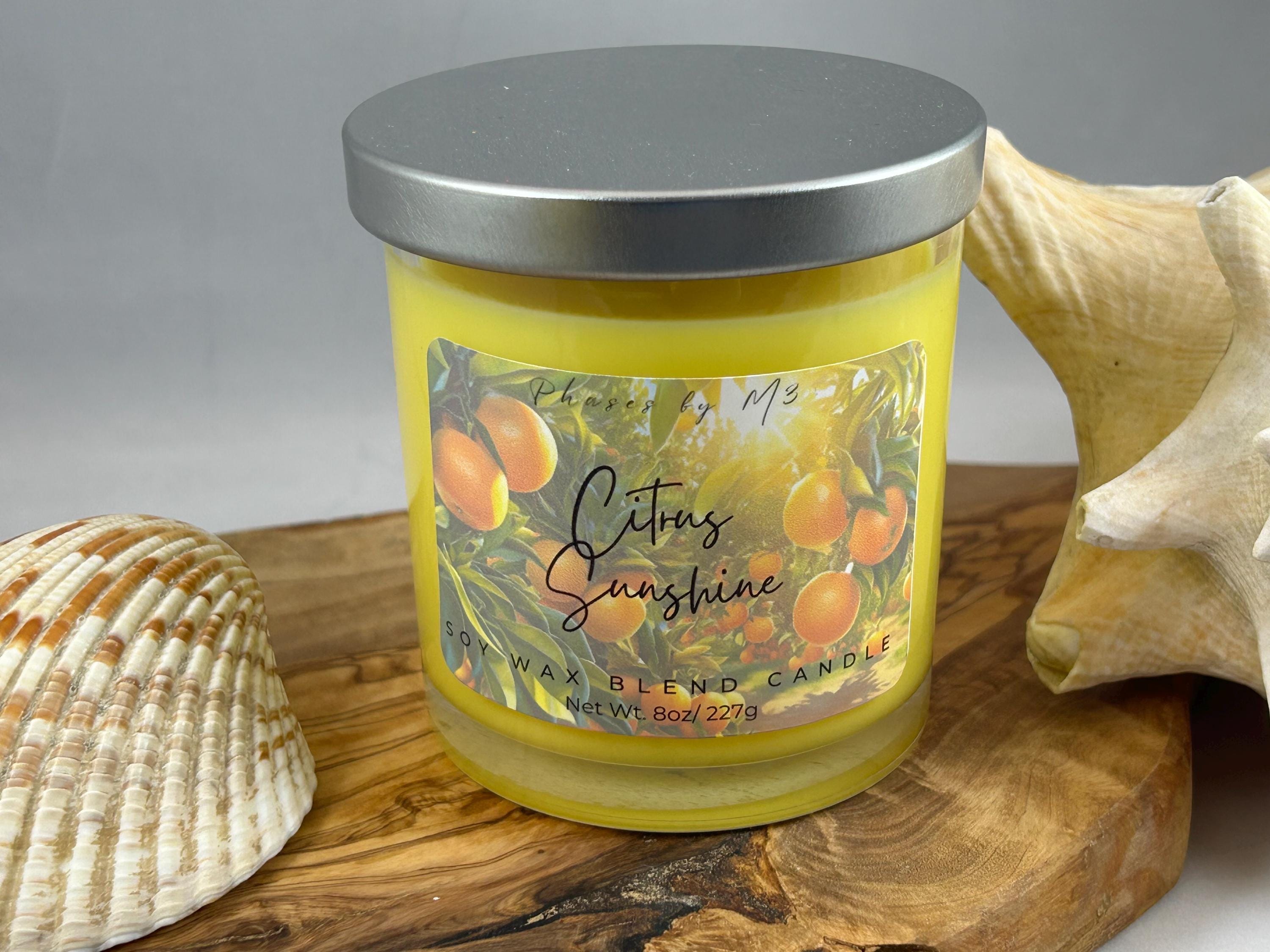 Citrus Sunshine Candles and Wax Melts
