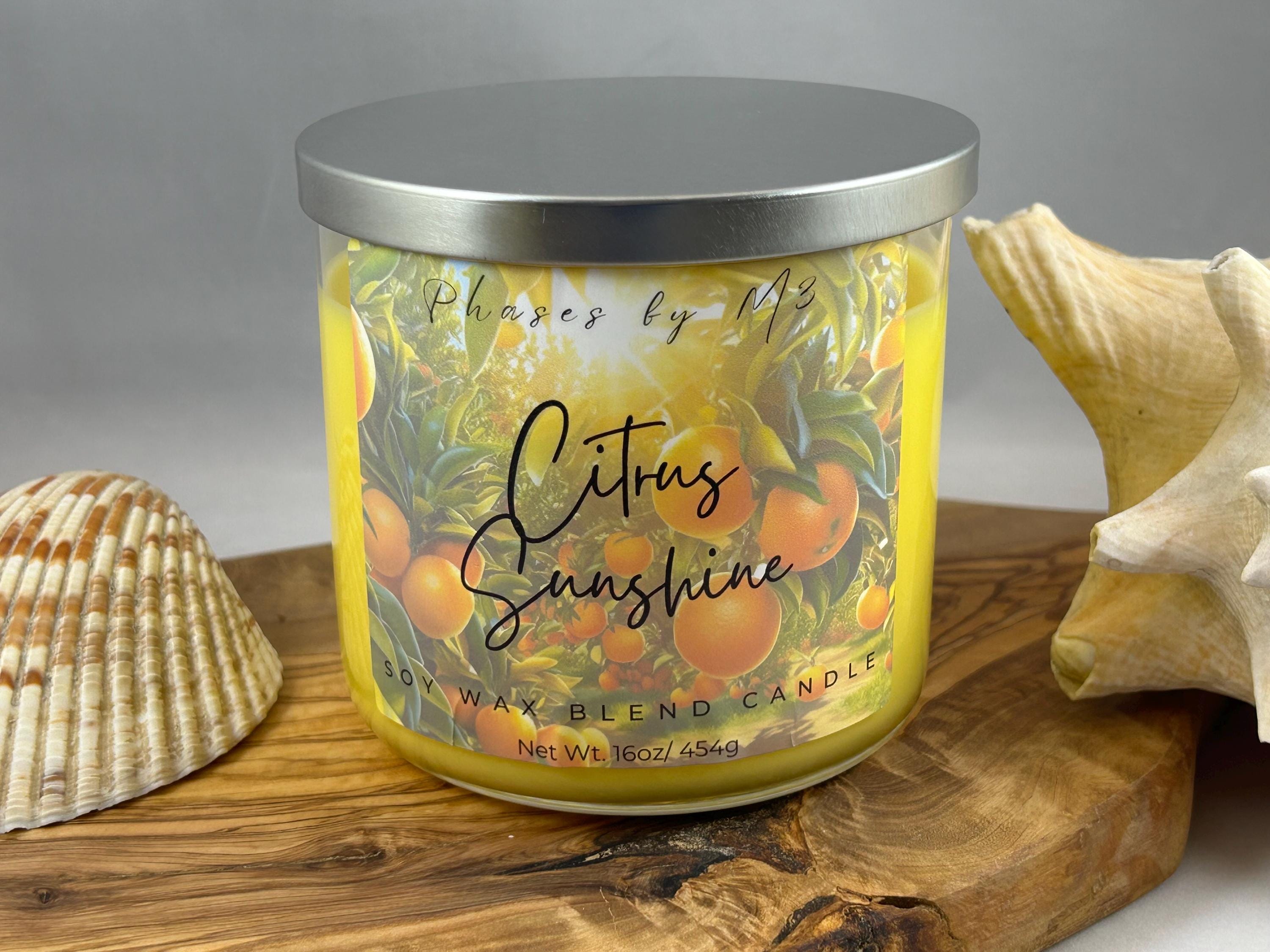 Citrus Sunshine Candles and Wax Melts