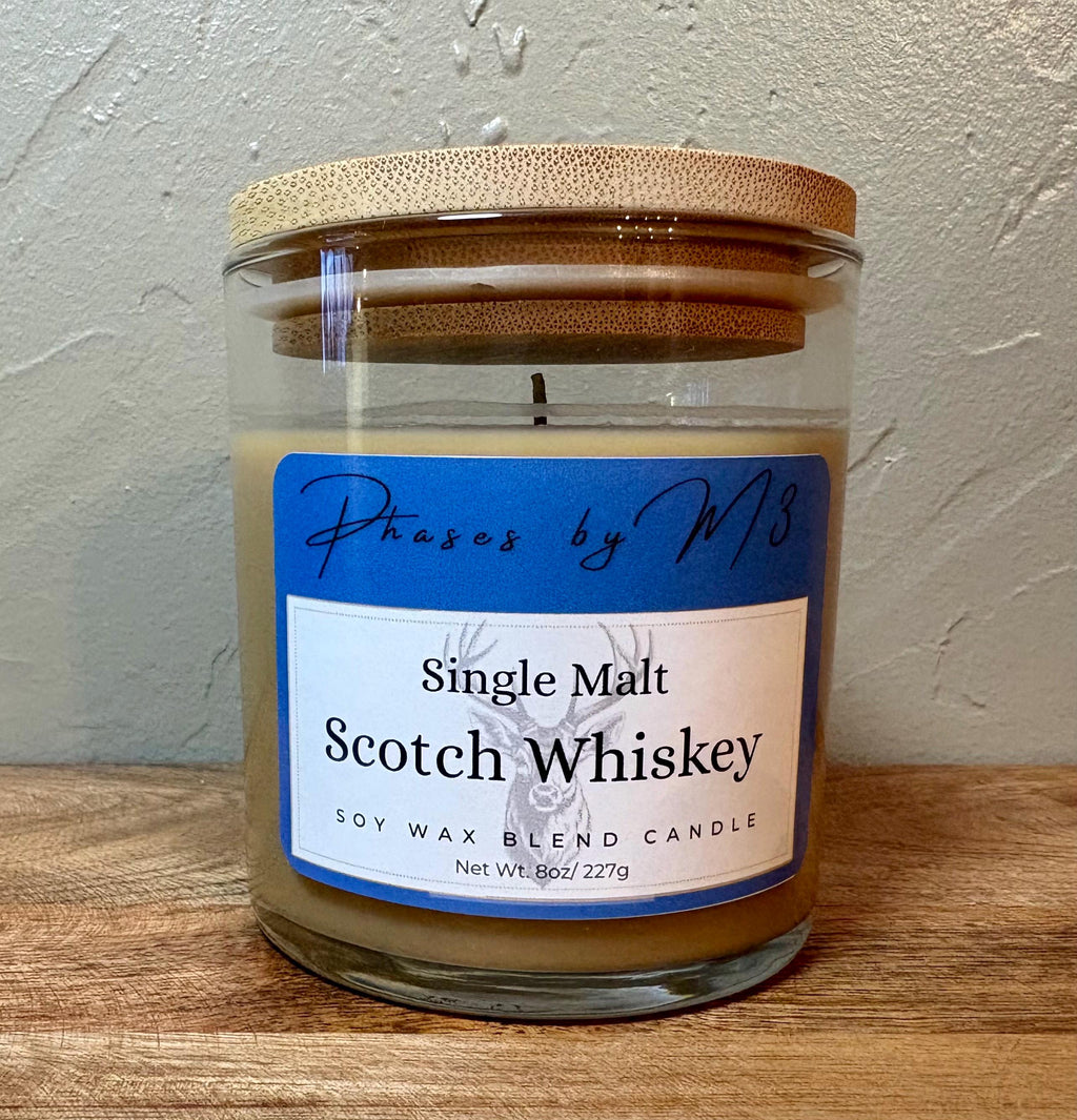 Single Malt Scotch Whiskey Candle