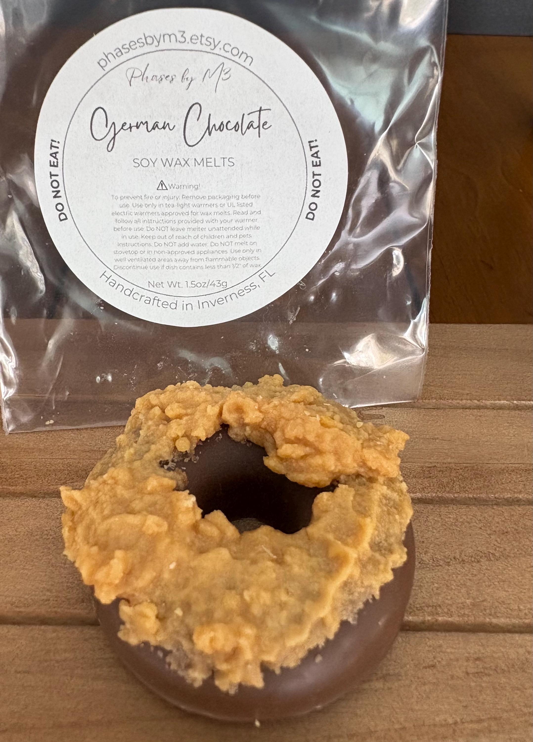 Donut Wax Melts | 6 or 9 Pack | Highly Scented Dessert-Inspired Wax Melts for Warmers | Sweet Bakery Wax Tarts